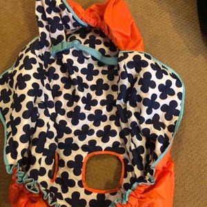 Baby and toddler grocery cart cover